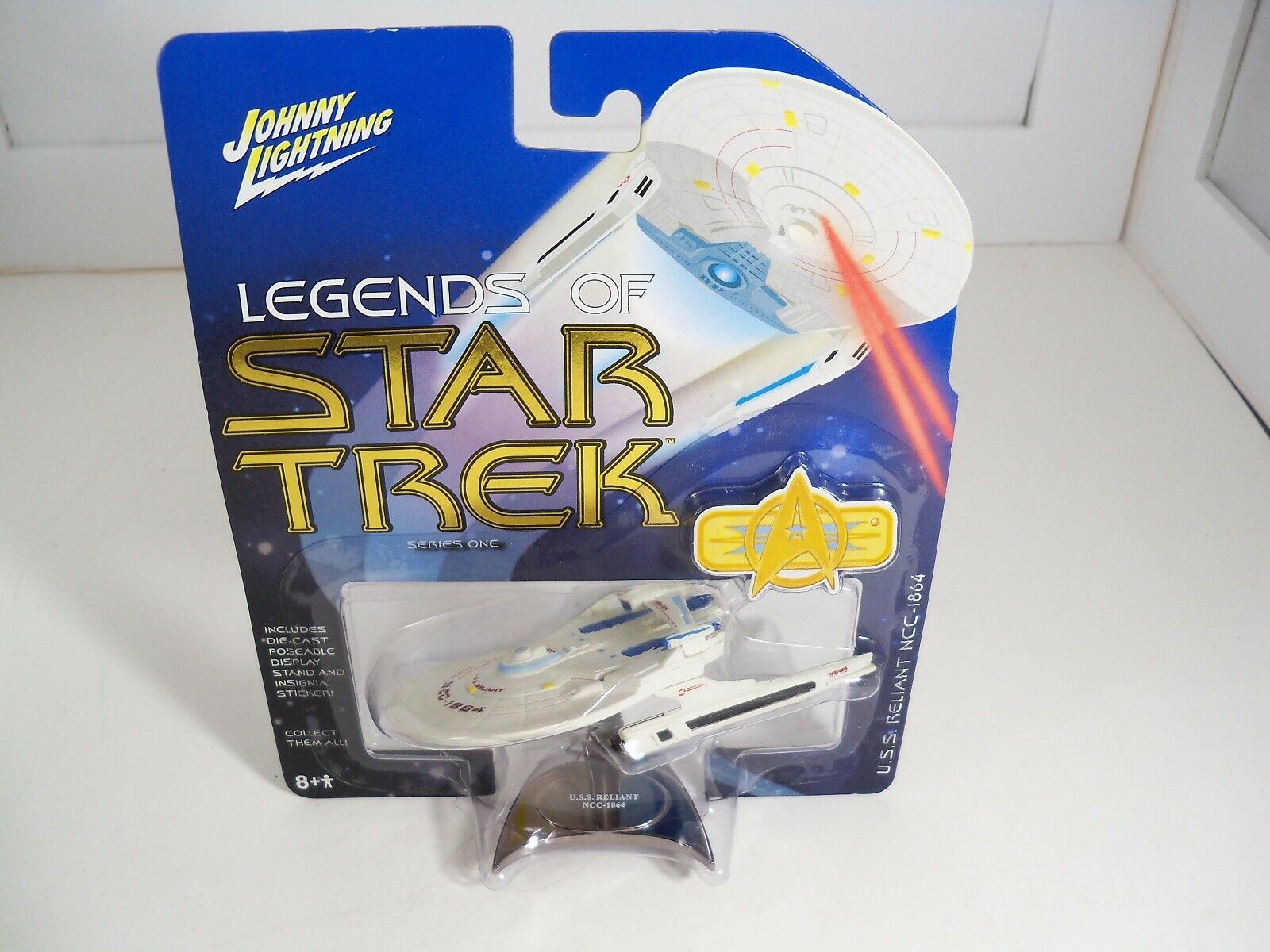 Johnny Lightning Legends of Star Trek Series 1 Lot Set of 3 Ships NEW Johnny Lightning - фотография #7