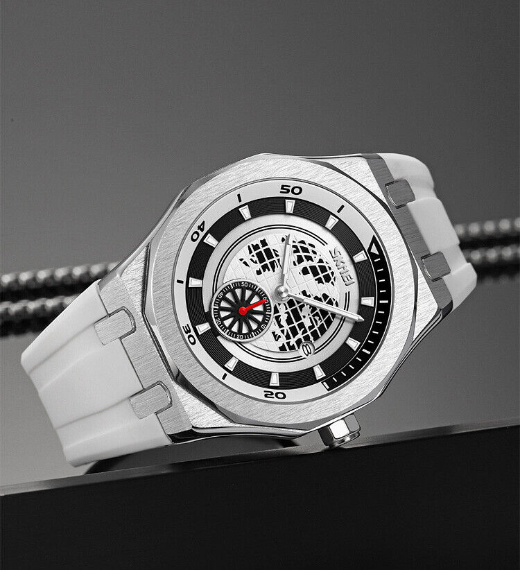 New Men's Watch Luminous Waterproof Mechanical Watch Quartz Sports Watch Unbranded - фотография #17