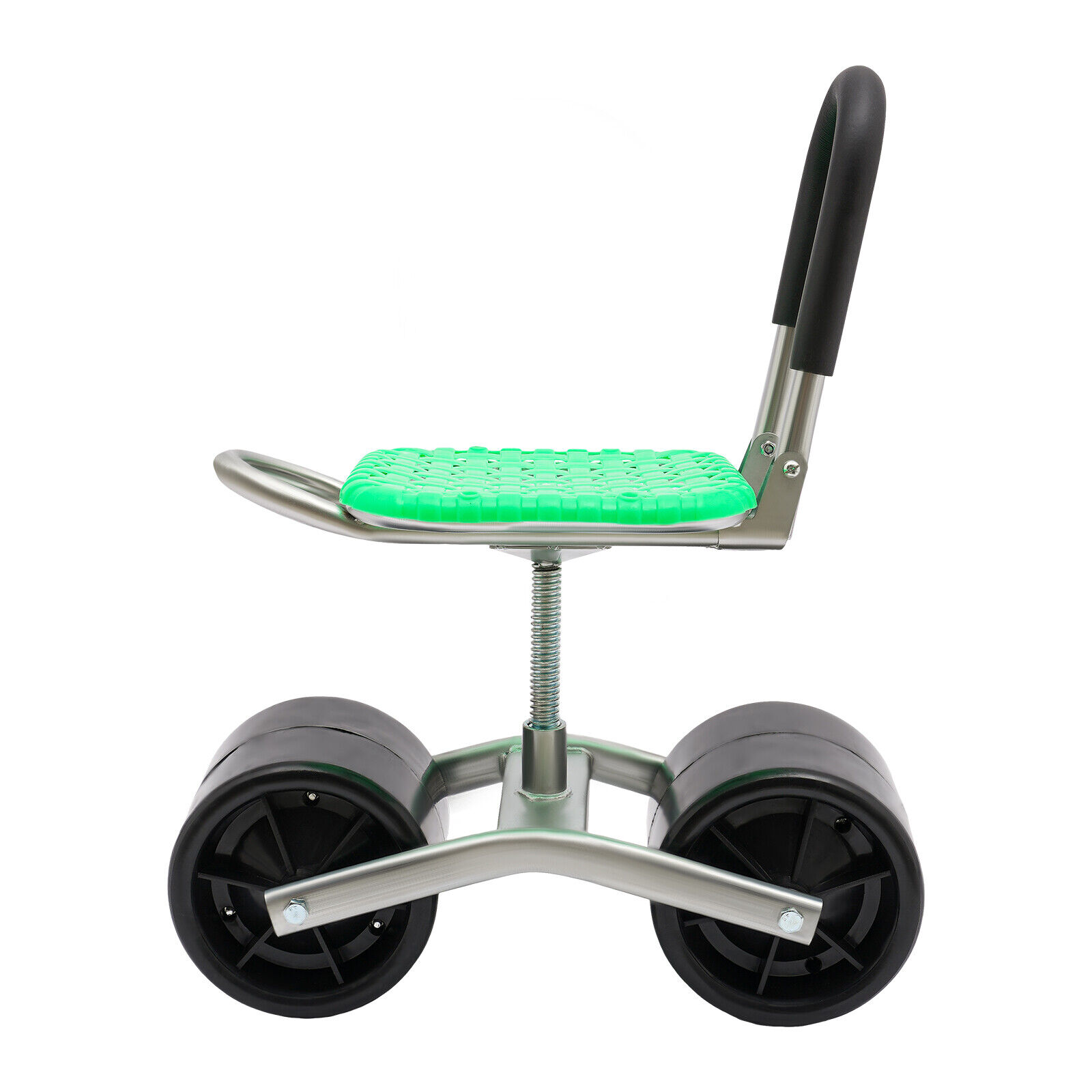 Height Adj. 360° Rotates Gardening Seats w/2 Rolling Wheels Stool Kneeling Pad  Unbranded does not apply - фотография #8