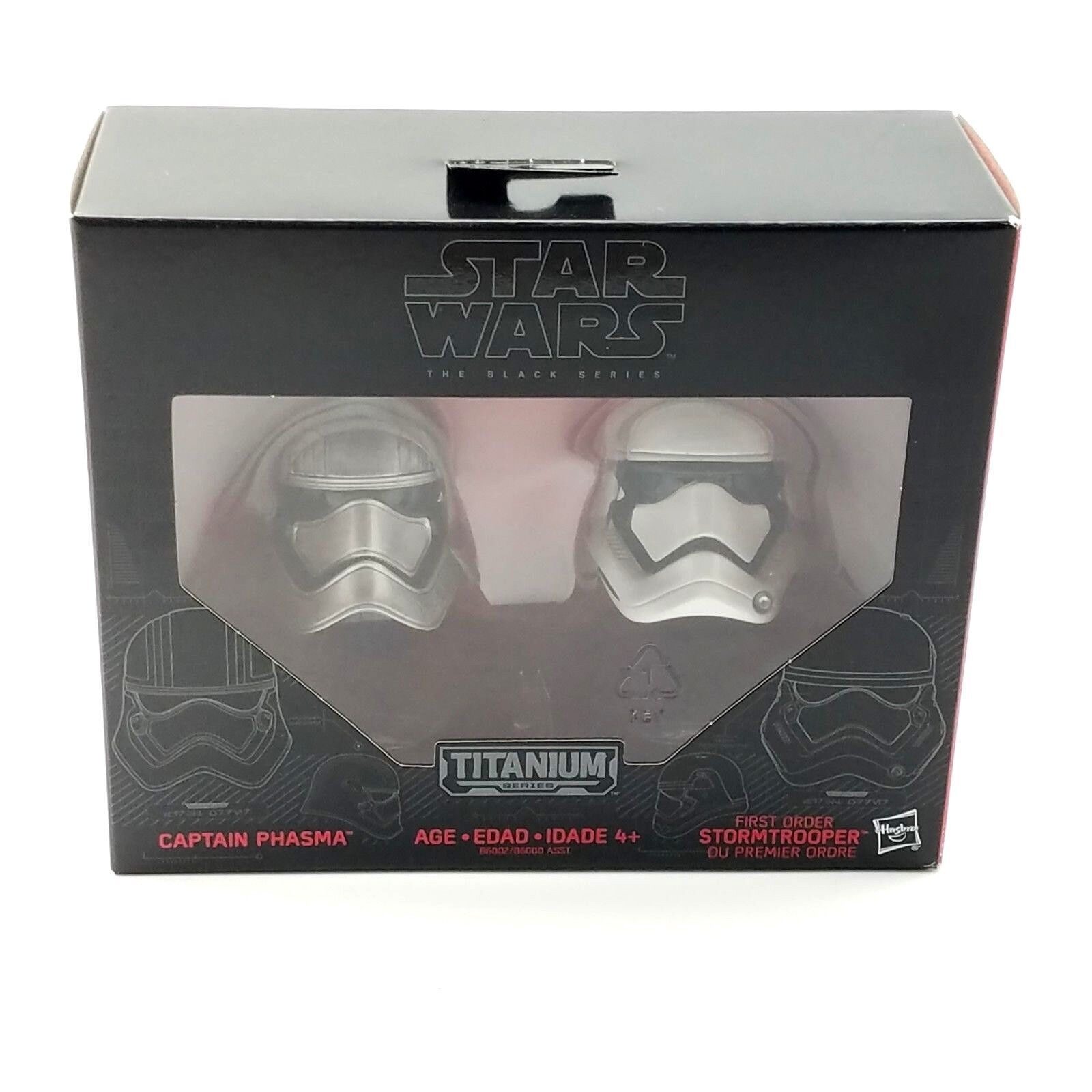Wholesale Toys Lot Star Wars B6002 Captain Phasma & Storm Trooper 6 pieces/case Hasbro 7566100100