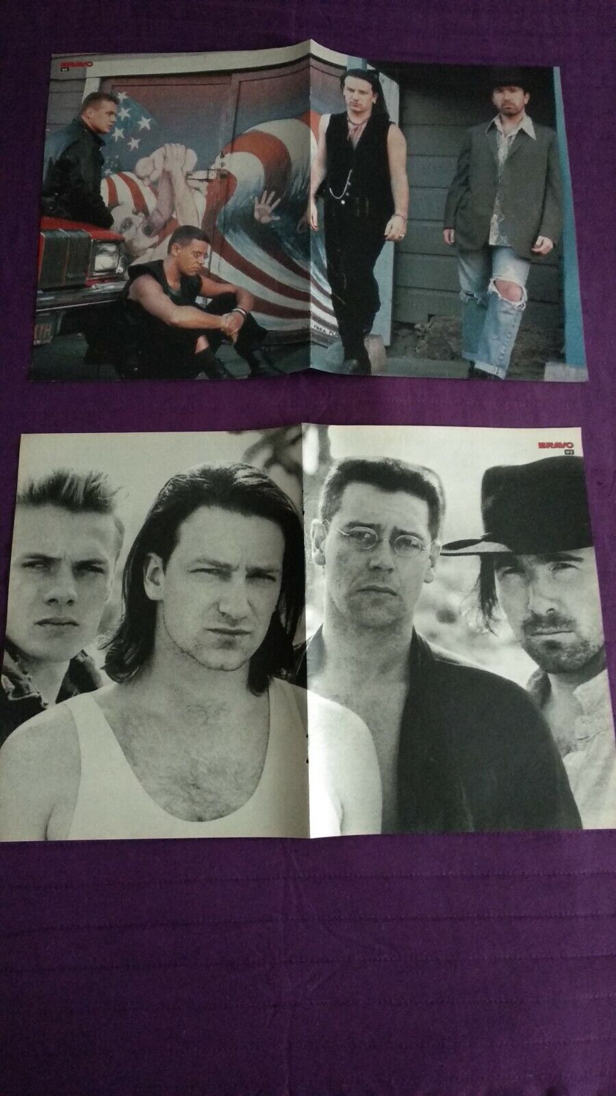 U2 -BONO VOX Bravo magazin poster 6 PC Без бренда - фотография #3