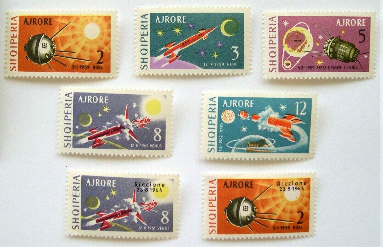 Albania Space Stamps: 43 MNH: Scott & Michel Numbers Below; Pls See All Photos Без бренда - фотография #6