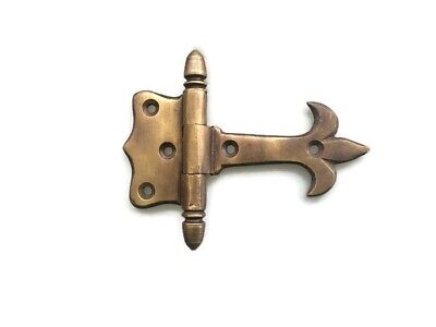 6 solid Brass DOOR small hinges vintage age antique style restoration heavy 3" B Без бренда - фотография #2