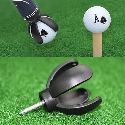 2X 4-Prong Golf Ball Pick Up Retriever Grabber Claw Sucker Tool For Putter Grip Partsdom Does Not Apply - фотография #2
