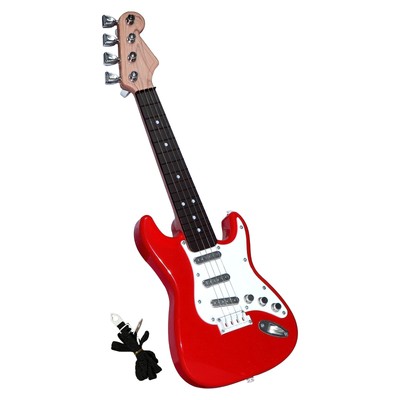 JING SHOW BUSSINESS 16 Inch Guitar Toy for Kids, 4 Strings Electric Guitar Mu... JING SHOW BUSSINESS 8821