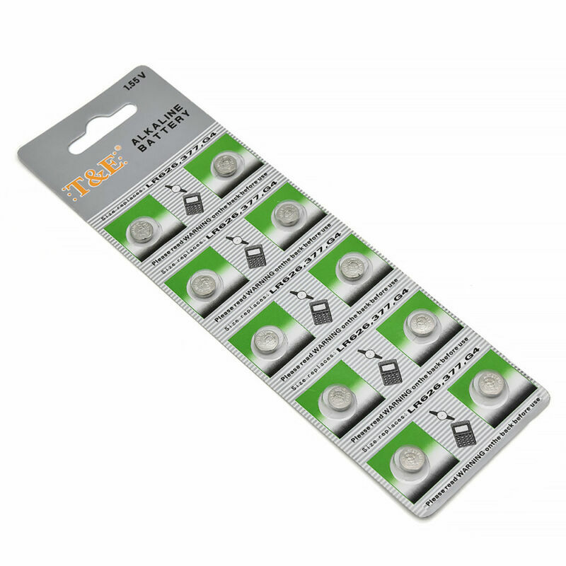 10 Pack SR626SW 377 LR626 AG4 1.5V Button Coin Cell Watch Battery Wholesale Sets Unbranded Does Not Apply - фотография #4