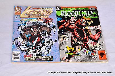 Legion of Super-Heroes & Lobo Lot!  76 Issues!  Wow!  Без бренда - фотография #4