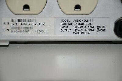 Ametek Powervar 54042-02R/61048-69R Uninterruptible Power Supply LOT OF 2  Ametek Powervar 54042-02R/61048-69R - фотография #7