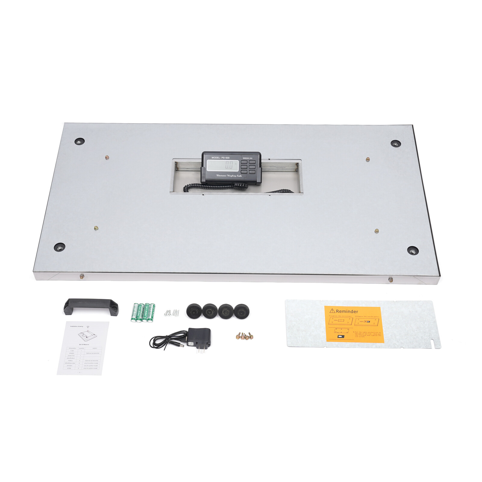 Digital Livestock Weight Vet Scale Pet Dog Sheep Scale Steel Platform 1100Lbs  No Brand Does Not Apply - фотография #3