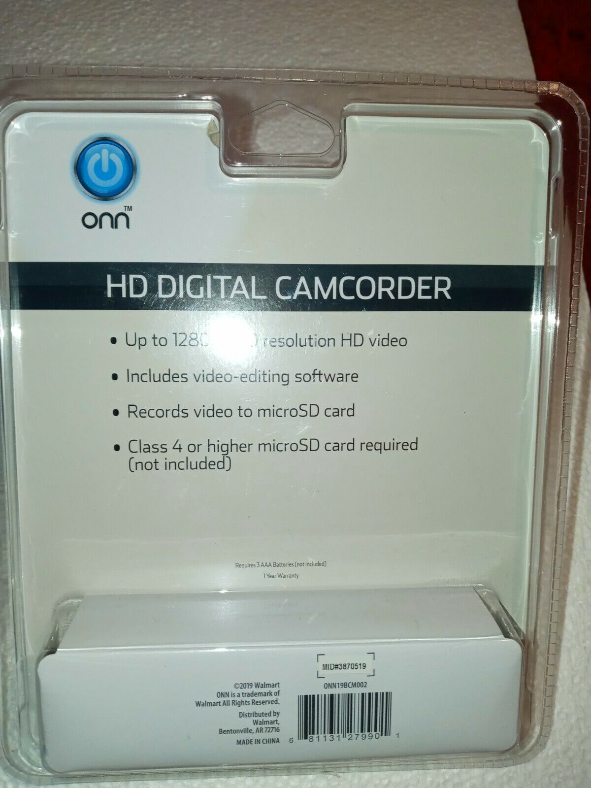 ONN HD Digital Camcorder with 2.0-inch Screen ONN ONA17CA010 - фотография #2