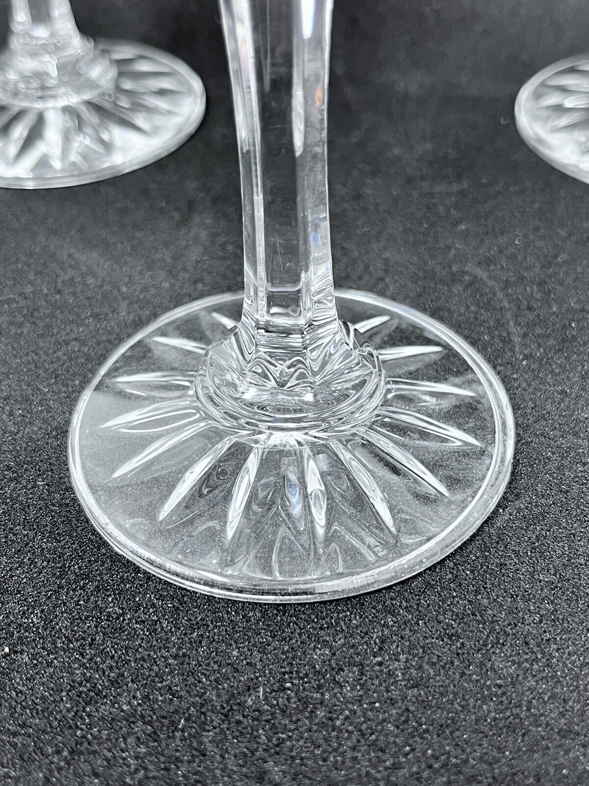 Noble Excellence Poland Crystal Wine Glasses 6 3/4” High Set Of 4 Inv#23 Noble Excellence - фотография #5