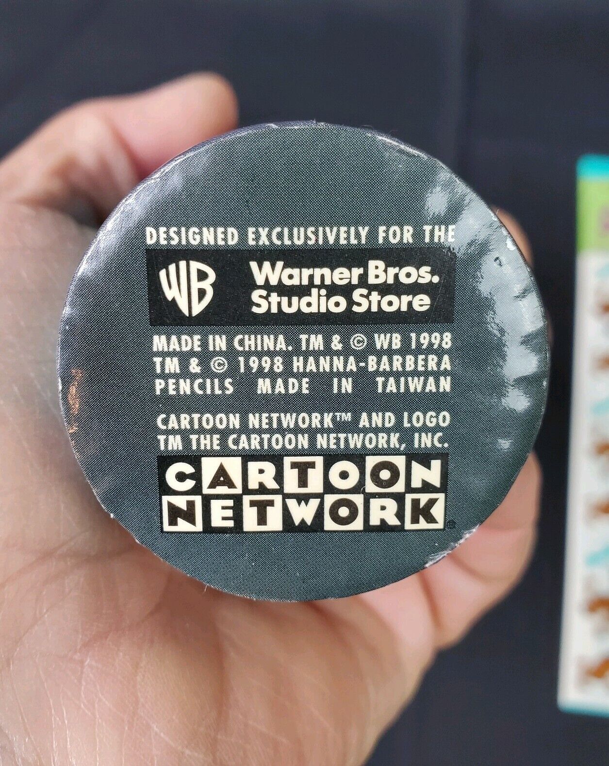1998  Cartoon Network Scooby vintage  Doo Stickers WB  Pencils  with case lot 2 Warner Bros. - фотография #5