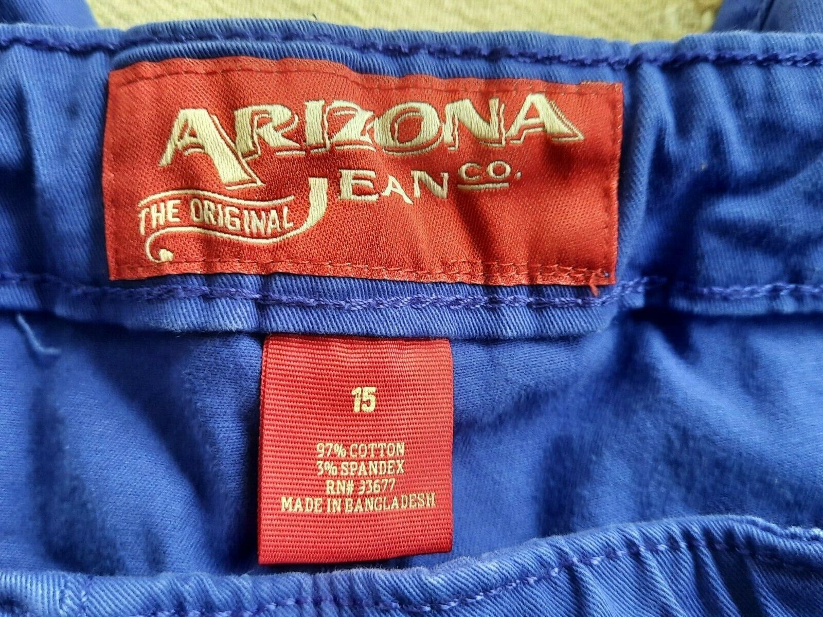 Lot of 2 Arizona Jean Co - Colored Jeggings - Size 15   AriZona - фотография #4