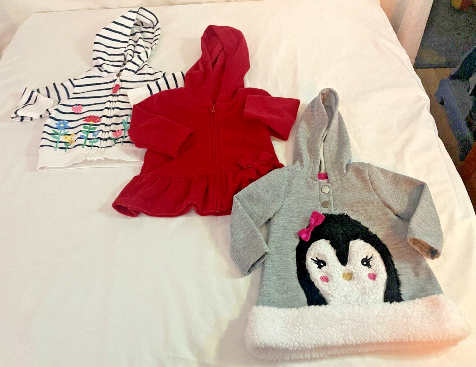 65 Pc 0-3 Mo Baby Girl Clothes + Hats & HeadBands Big Huge Bundle Set Lot Mix - фотография #17