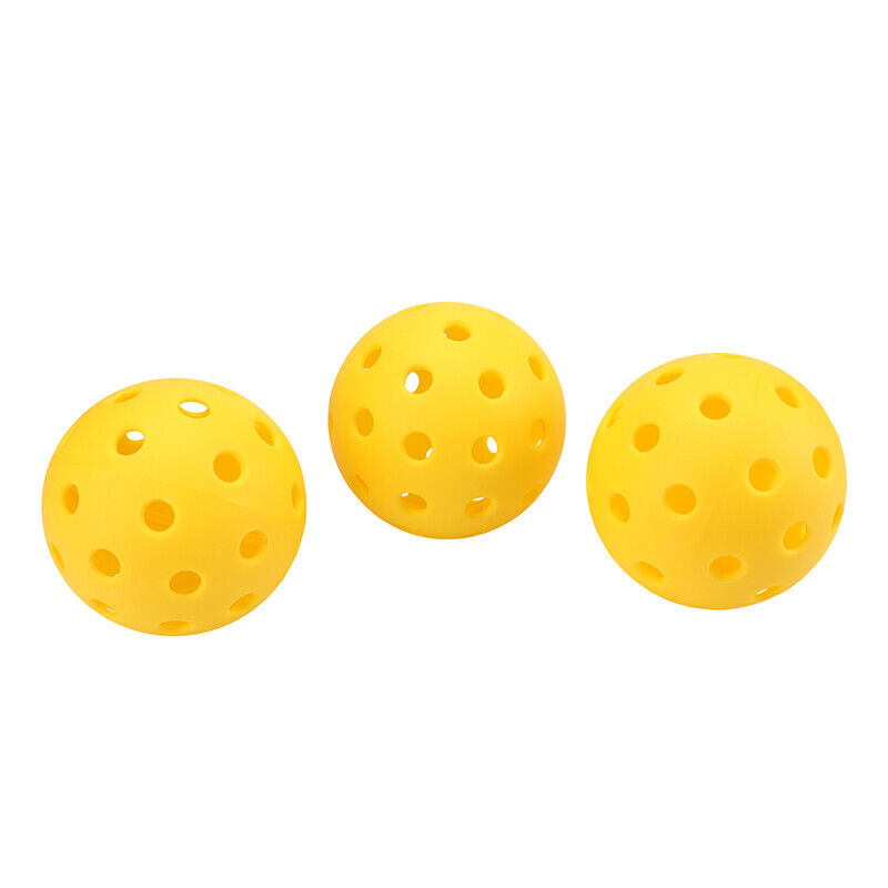 12PCS Fuse Outdoor Pickleball Balls Tournament Pack of 12 Yellow Polymer Ball LINEBA Does Not Apply - фотография #10