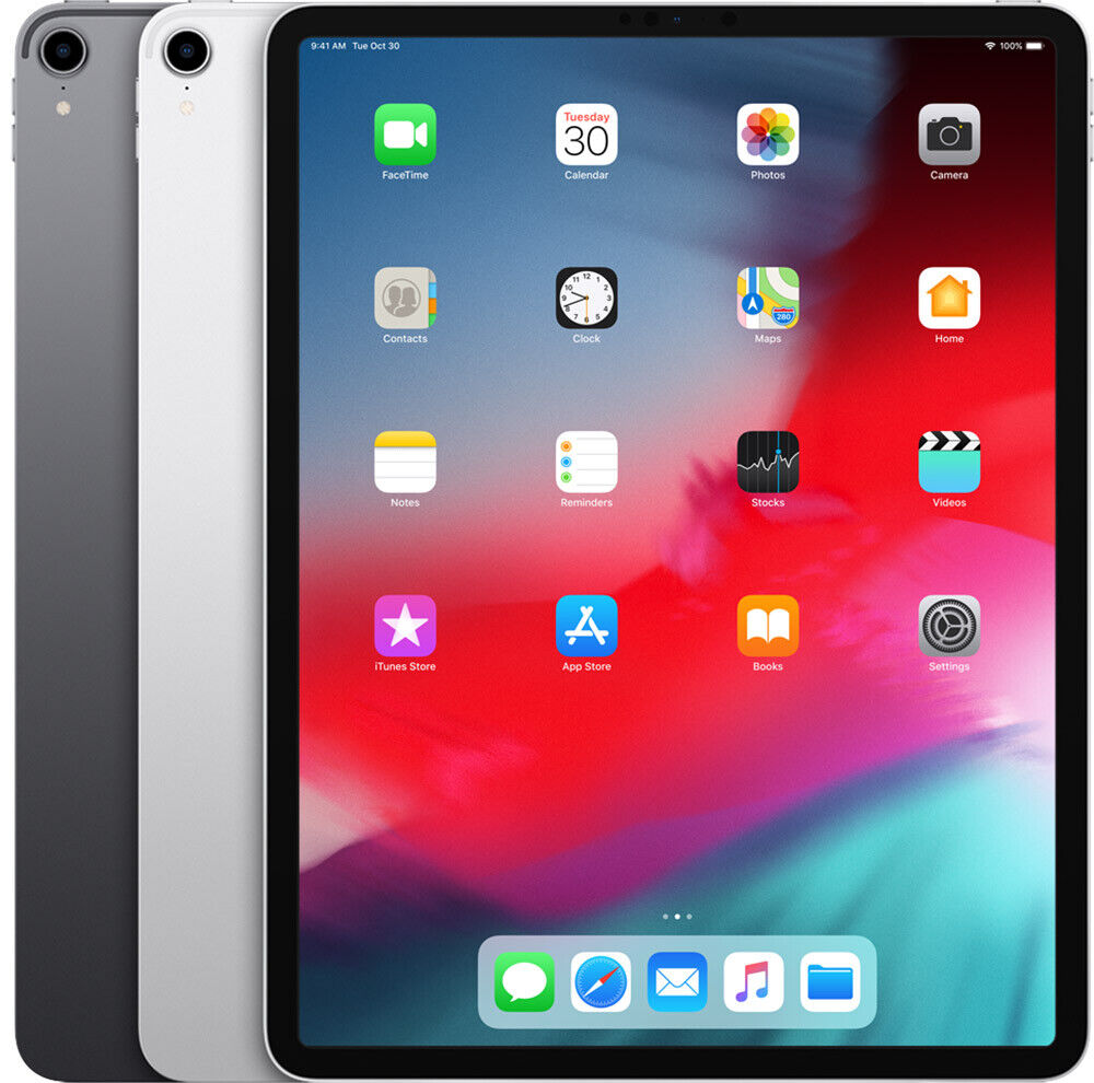 Apple iPad Pro (3rd Gen) (12.9 inch) (2018) - 64GB - Wi-Fi + Cellular - Good Apple MTEL2LL/A