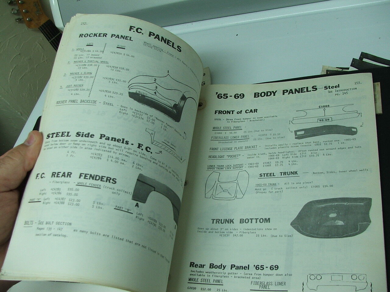 Vintage Lot 60-69 Chevrolet Corvair Dealer Parts Catalogs + Updates 1978 234 pgs Без бренда - фотография #11