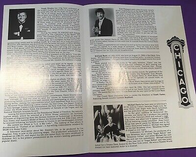Frank Sinatra Program Books -1983- 1990 -1986 Chicago Theater *Rare* - Lot of 3 Без бренда - фотография #7