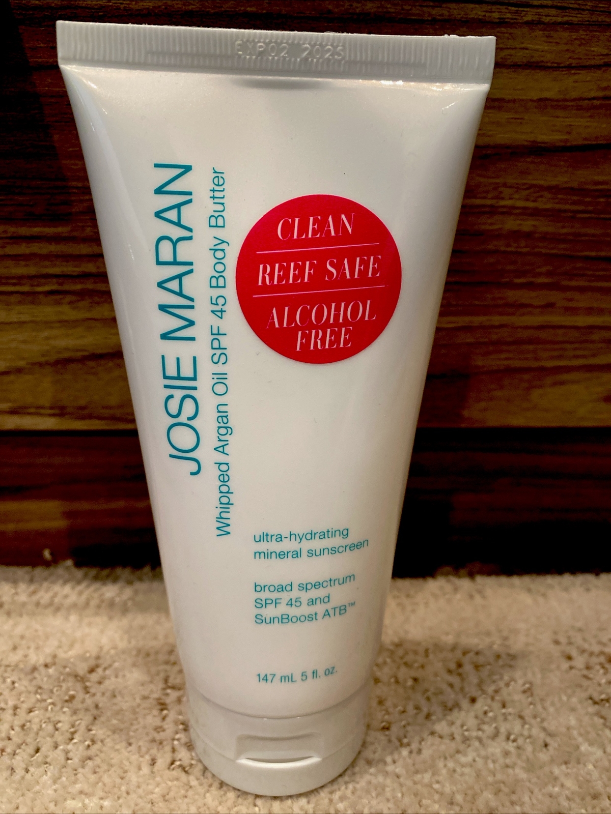Josie Maran Whipped Argan Oil SPF 45 Body Butter SEALED 5OZ Josie Maran