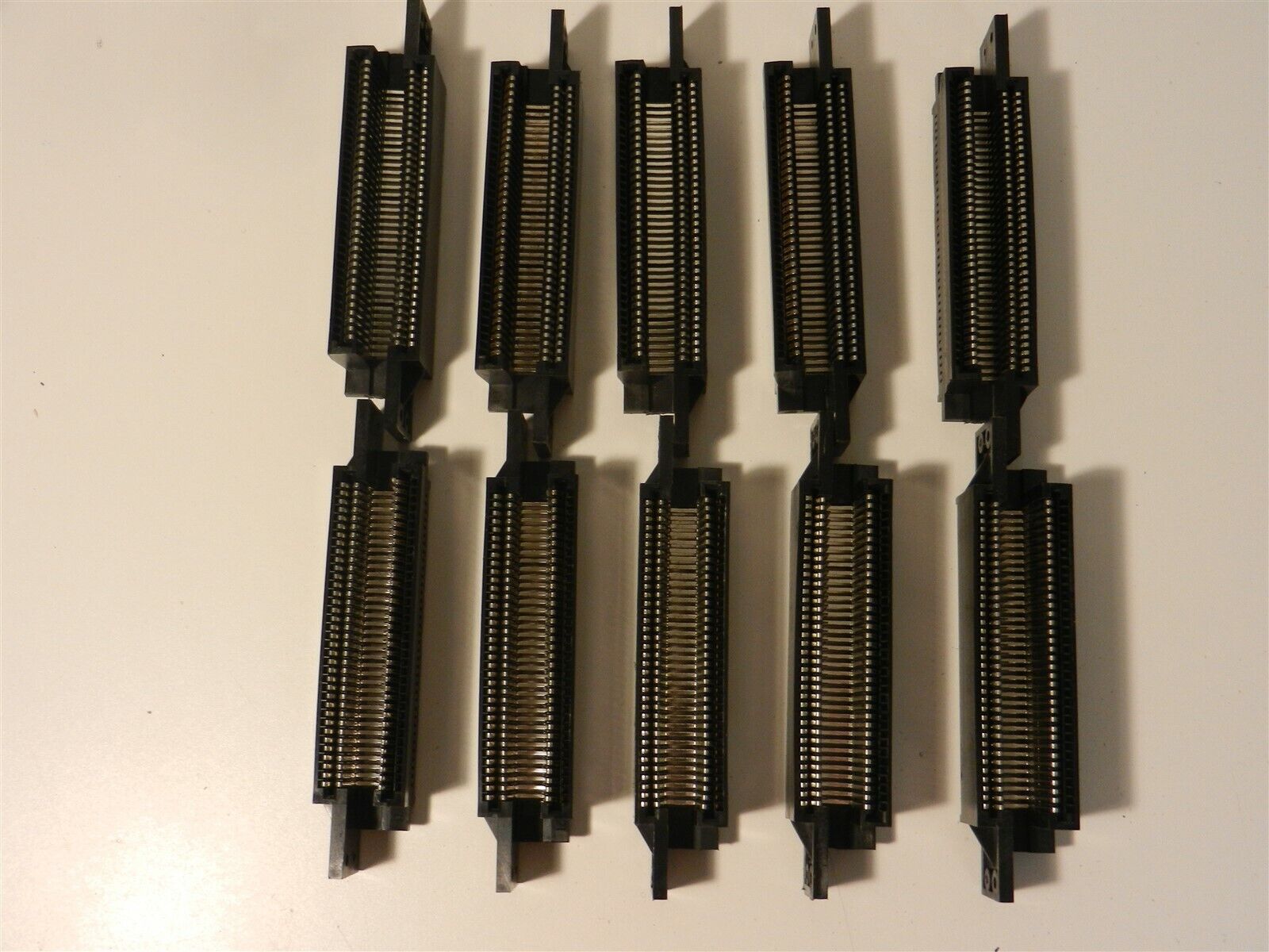 Lot of 10 Original OEM Nintendo NES Replacement 72 Pin Connector Refurbished Nintendo Does Not Apply