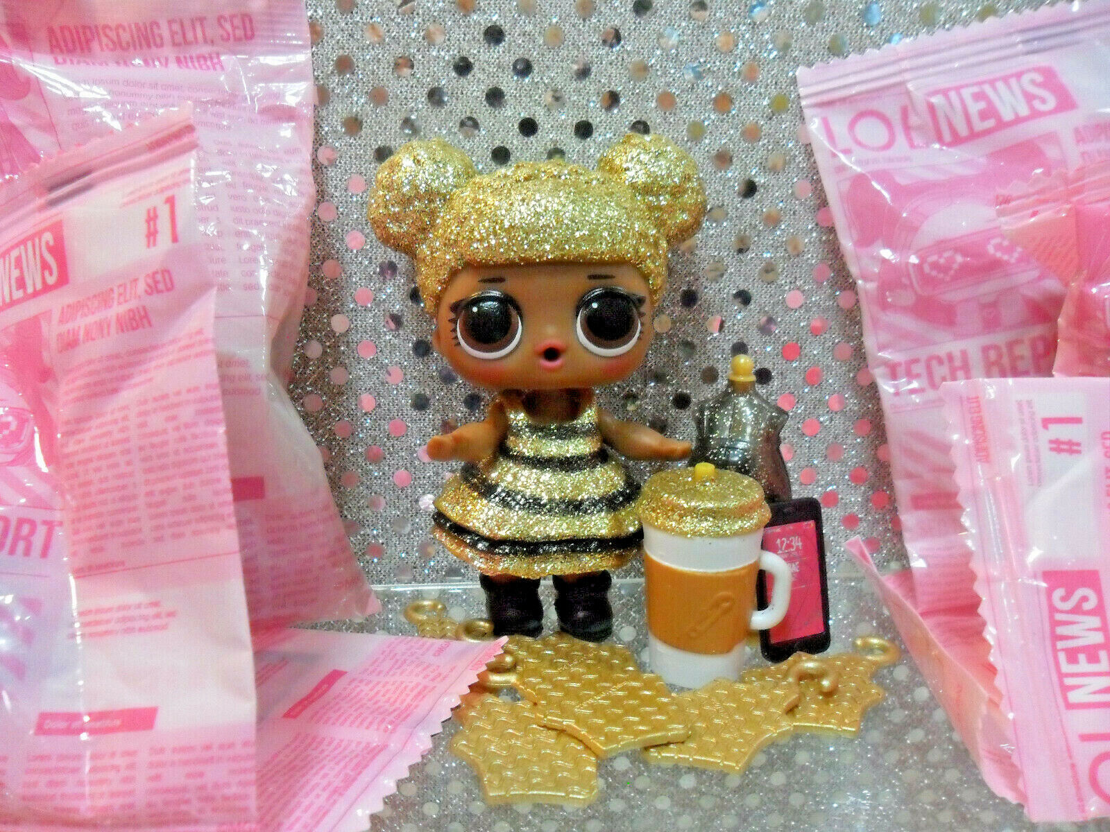 NEW LOL SURPRISE "QUEEN BEE" DOLL & ACCESSORIES **ALL ITEMS COMPLETELY SEALED*  MGA ~ L.O.L. Surprise! - фотография #3
