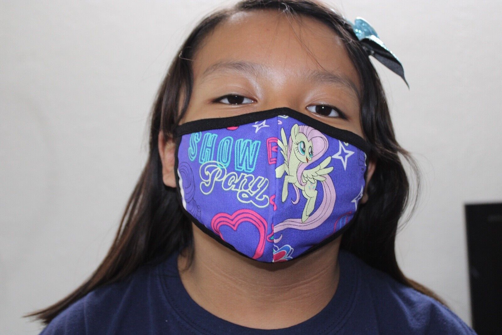 6 FACE MASK KIDS ( 8 TO 12 YEARS OLD ) COTTON FABRIC WITH POCKET Handmade - фотография #7