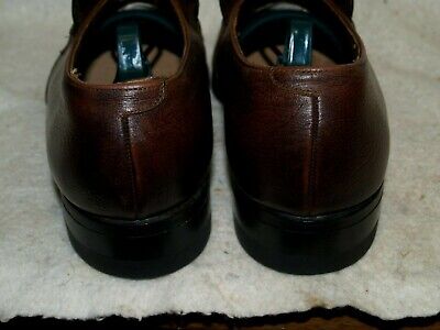 Vintage Florsheim Loafer Dress Shoes Leather Soles Men`s 7 D Florsheim - фотография #9