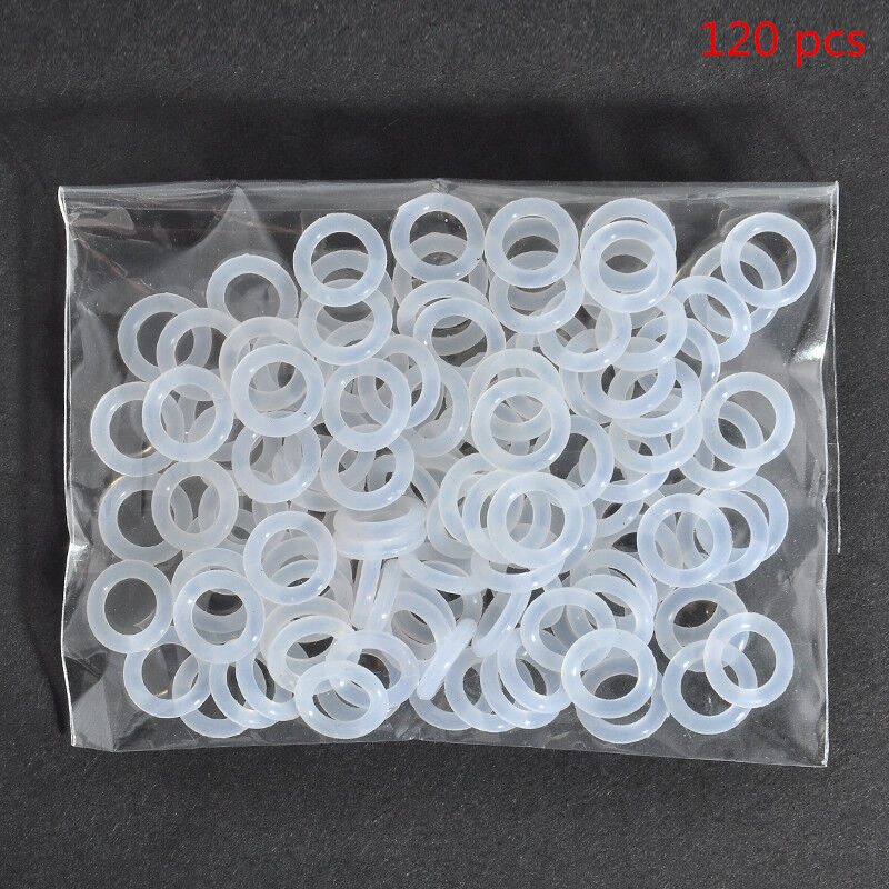 120Pcs/Bag Silicone Rubber O-Ring Switch Dampeners White For Cherry MX Keyboard Unbranded/Generic Does not apply - фотография #10