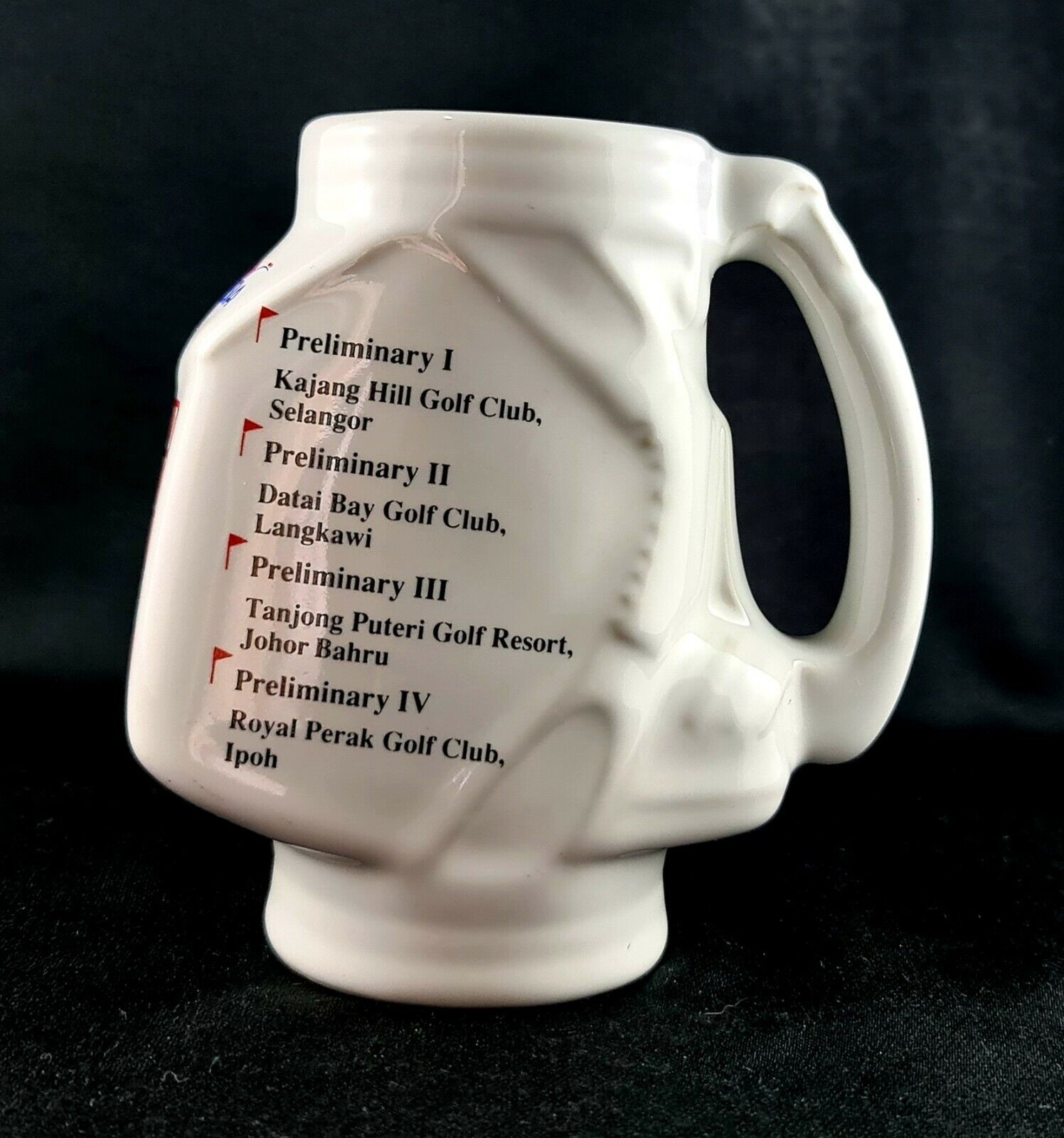 Collectable Golf Souvenir Coffee Mugs/Cups (2) Scotland & Malaysia Без бренда - фотография #6