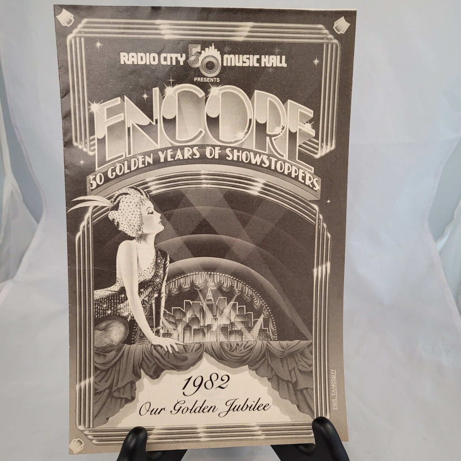 Vintage Radio City Music Hall Anniversary Playbills Program Art Deco Lot of 3  Без бренда - фотография #3