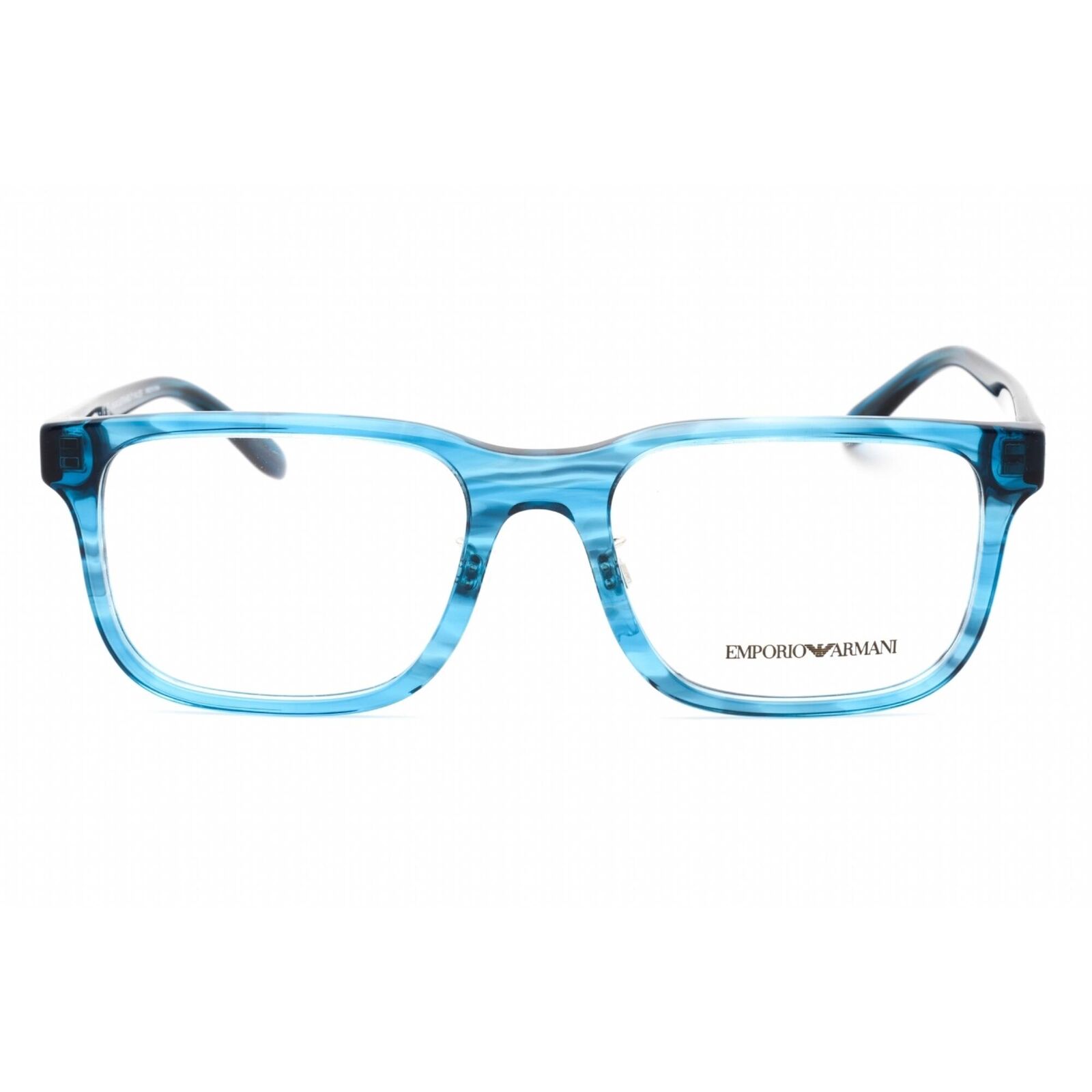 Emporio Armani Women's Eyeglasses Striped Blue Full Rim Frame 0EA3218F 5311 Emporio Armani 0EA3218F 5311 - фотография #2