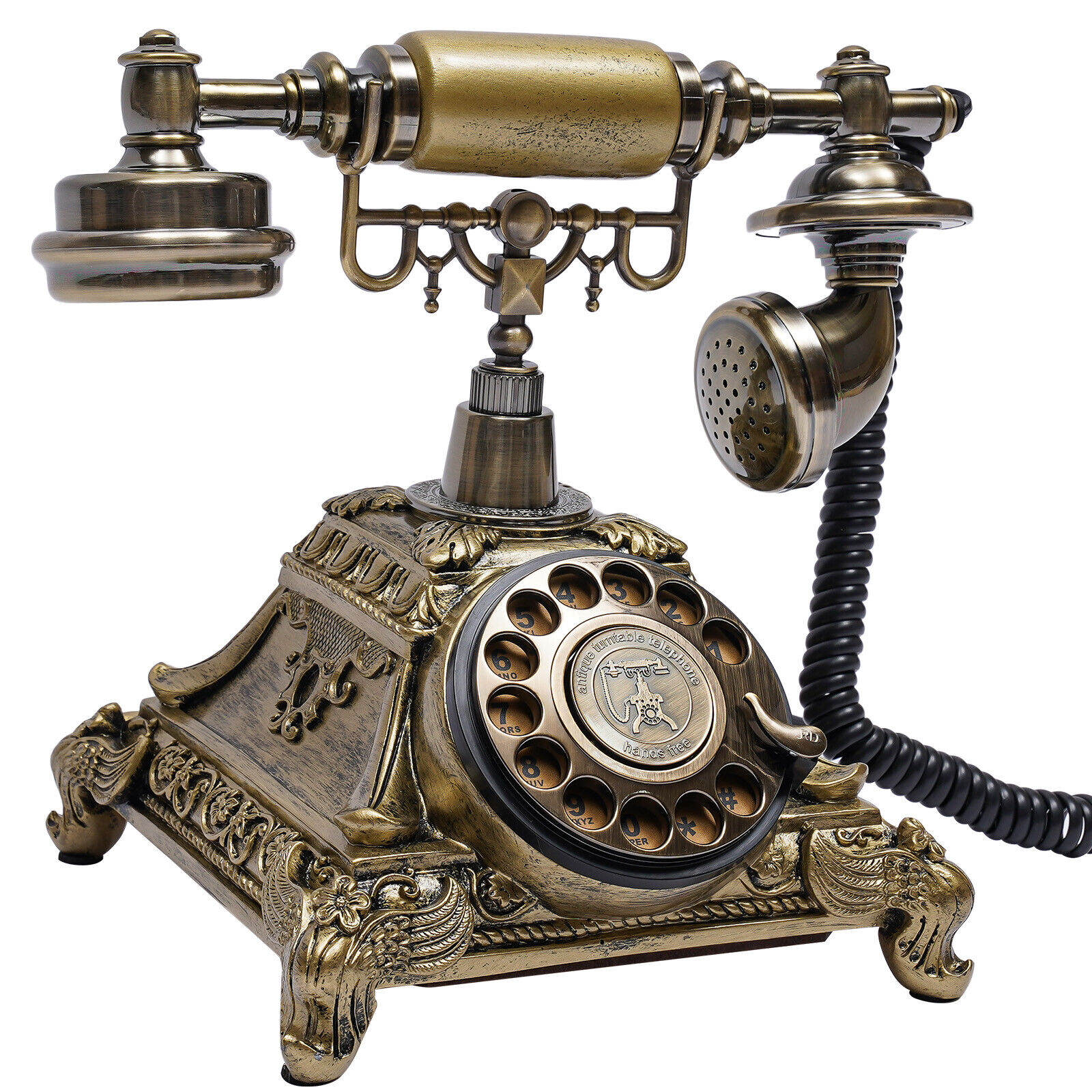 Vintage Retro Corded Telephone Home Office Desk Landline Phone Equipment New Unbranded Does not apply - фотография #11