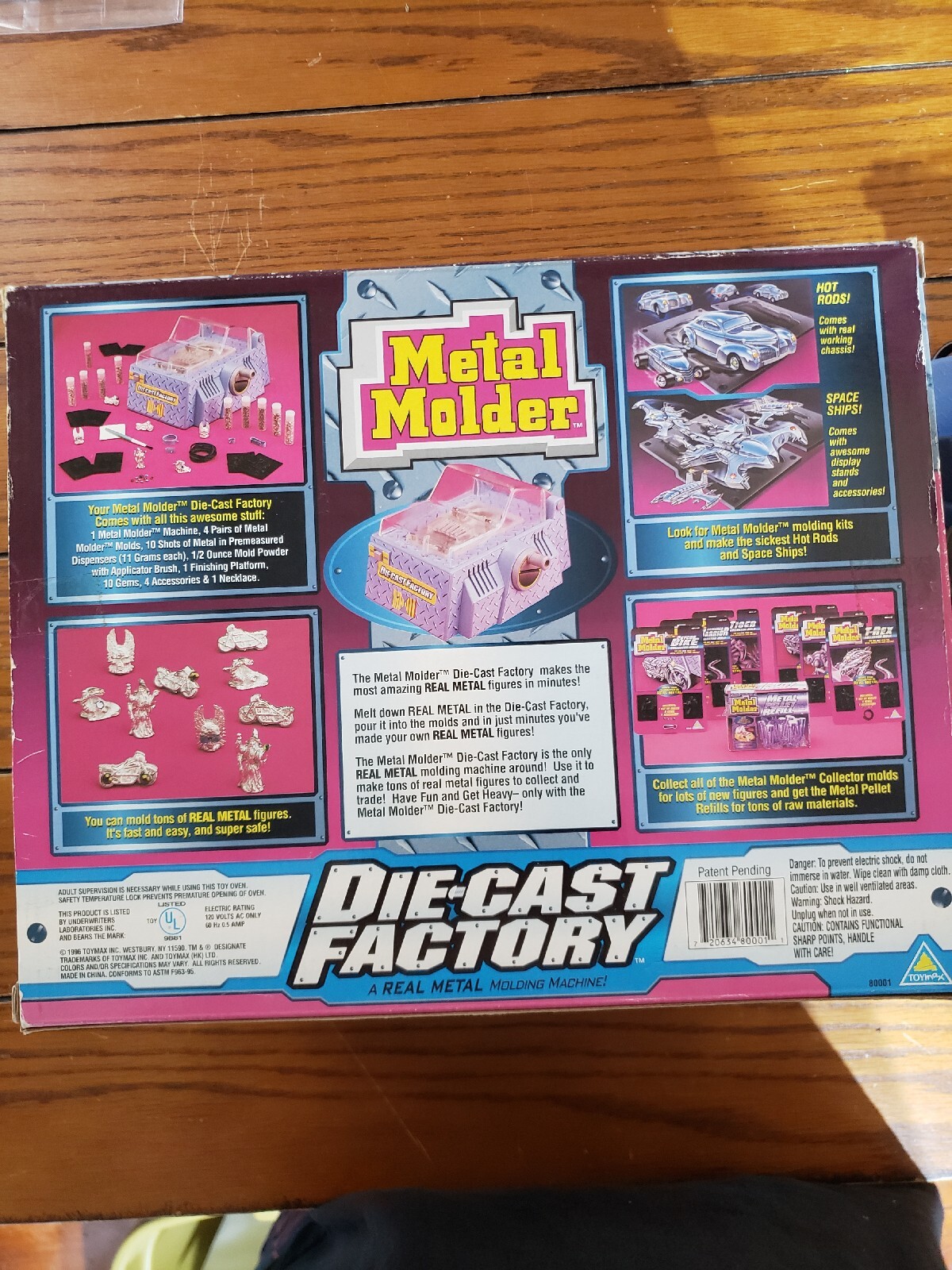 Vintage Metal Molder Die Cast Factory 1996 Complete Unused Toymax Toymax - фотография #18