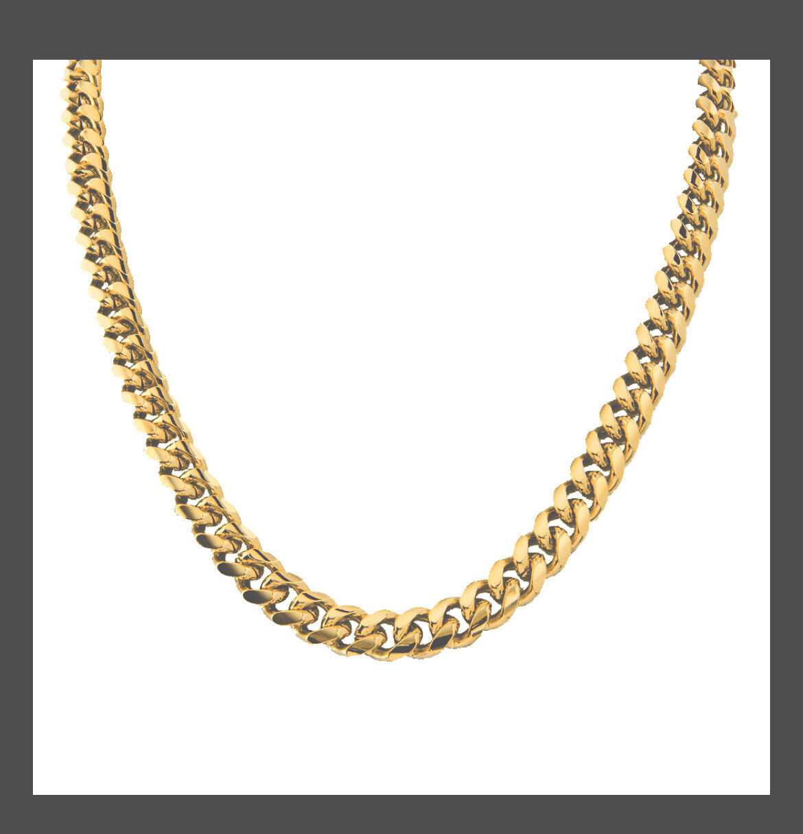 18K Gold Plated Layered Cuban Link / Curb Chain Necklace or Bracelet - Warranty Mr Value - фотография #3