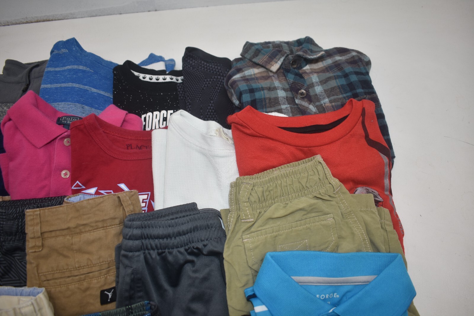 Wholesale Bulk Lot of 25 Boys Size X-Small 4-5 Mixed Season Tops Bottoms Pants Mixed Brand - фотография #3