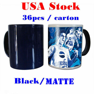 11OZ Blank Heat Transfer Sublimation Mugs Magic Cup Full Color Changing Mugs QOMOLANGMA 0163000215105 - фотография #2