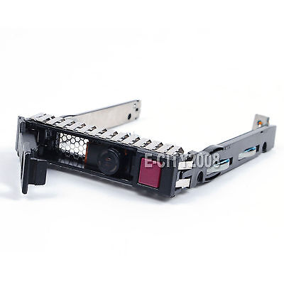 10Pcs 2.5" SAS SATA Hard Disk Drive Tray Caddy Sled ProLiant for HP G8 G9 DL380 Unbranded 651687-001 651699-001 - фотография #6