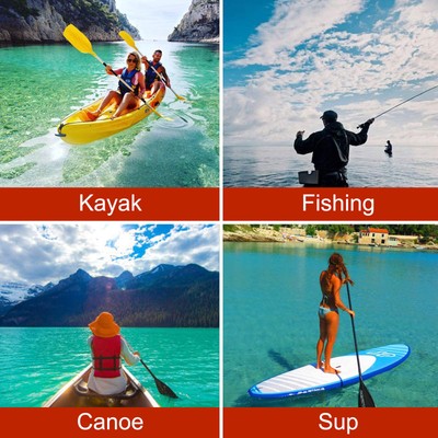 2x Kayak Canoe Elastic Paddle Leash Safety Fishing Rod Lanyard Accessories Rope TheSiliconValley Does Not Apply - фотография #6