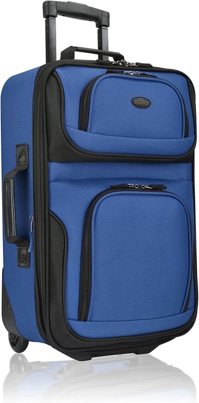 U.S. Traveler Rio Expandable Carry-On | Luggage Set Travel Bag Trolley 2 Wheels U.S. Traveler - фотография #4