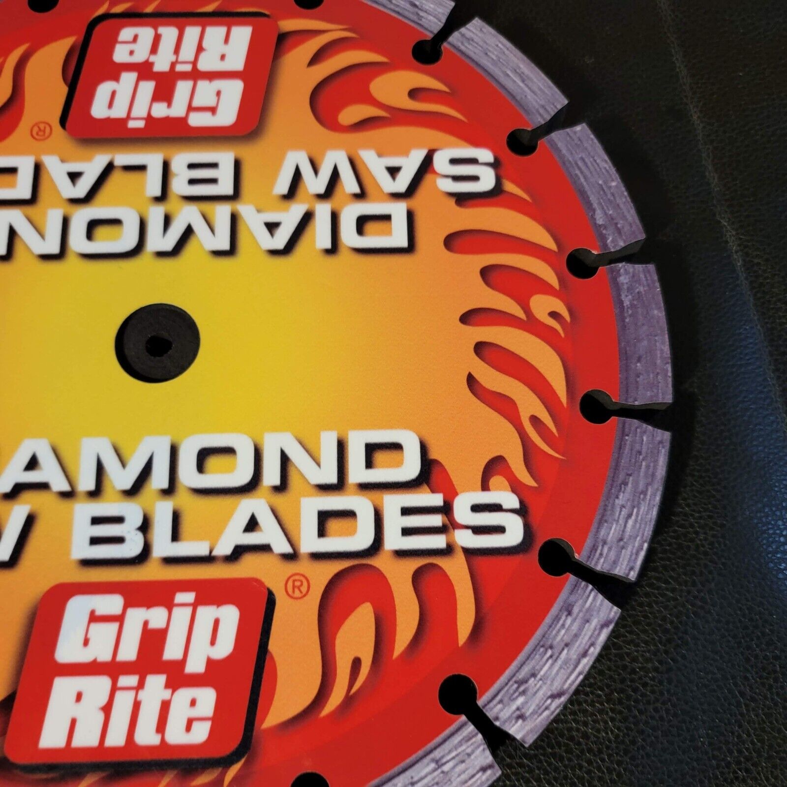 Grip Rite Diamond Saw Blades Store Display Wood Mock Blade Decor Man Cave GRIP RITE - фотография #6