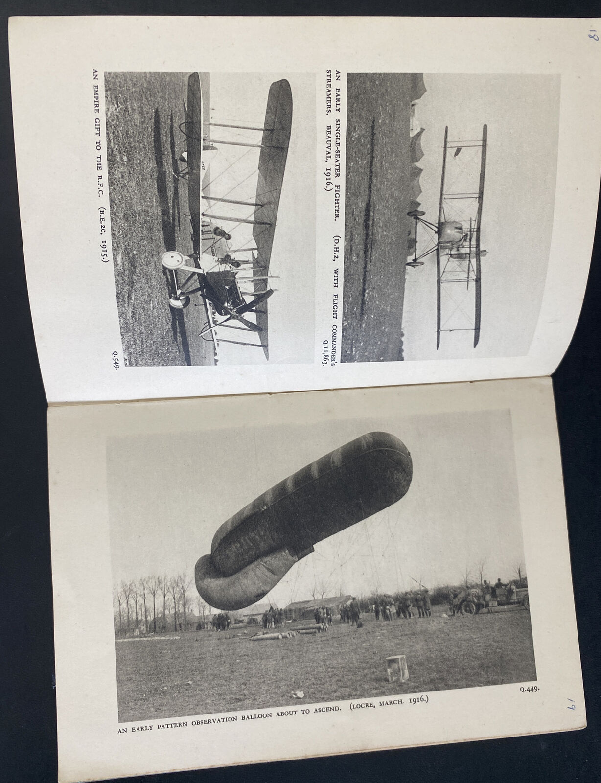 Imperial War Museum Information WWI Booklet Picture Book No 3 Air Services Без бренда - фотография #8