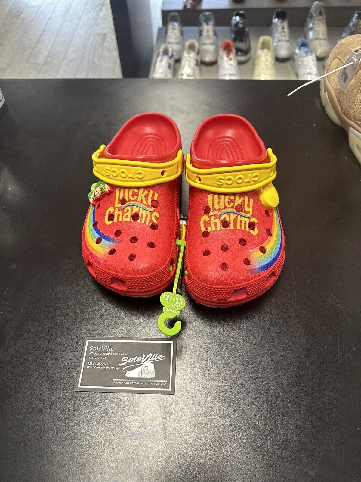 SIZE 7 - CROCS X LUCKY CHARMS Crocs