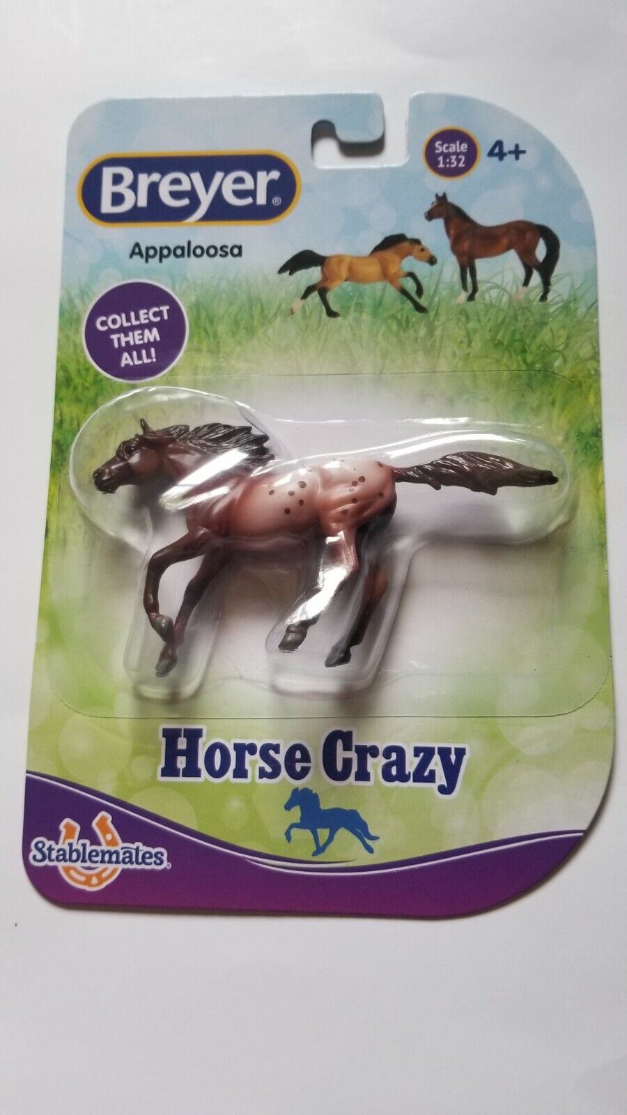 NEW Breyer Horse Crazy Collection Mustang & Appaloosa Stablemates 1:32 Scale NIP Breyer - фотография #4