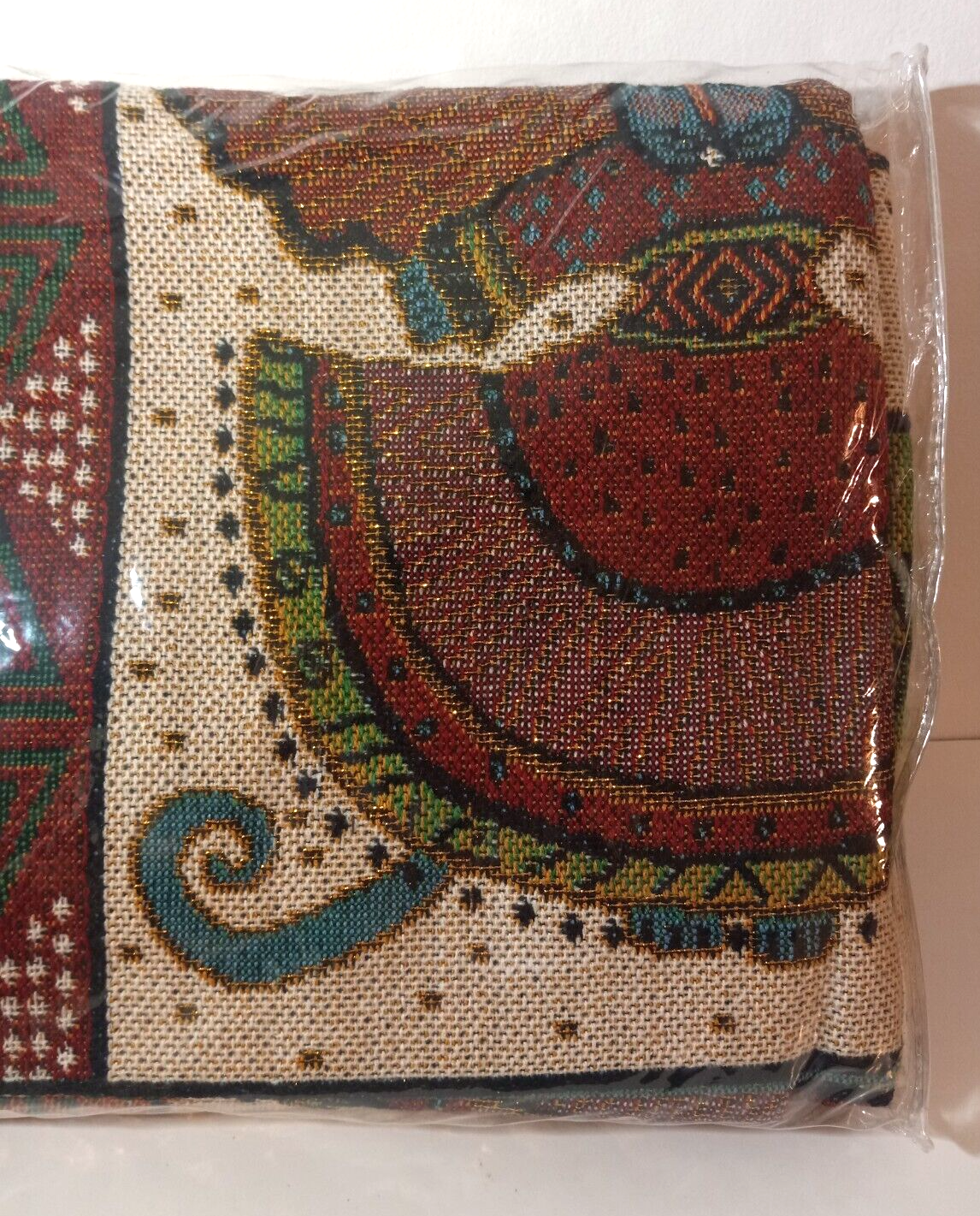 Laurel Burch Tapestry Throw Blanket "Angelicat " Colorful Angel Cats 50X 60 New Laurel Burch - фотография #15