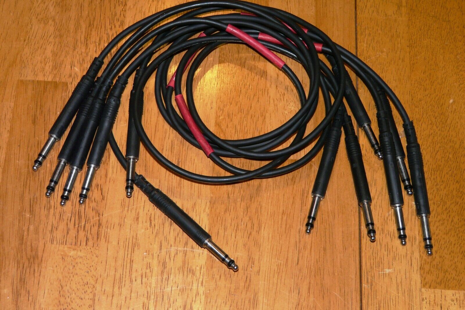 ADC DA2 Digital Audio Longframe Patch Cable , 2 Feet Long, 6 Pieces   BK2 ADC DA2