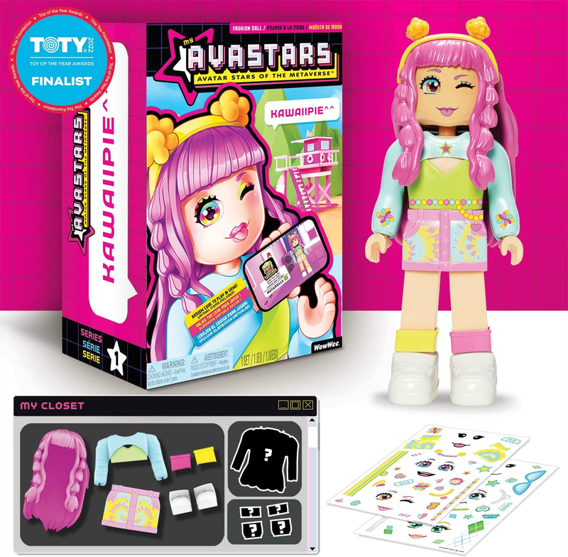 My Avastars Kawaiipie^^ – 11" Fashion Doll with Extra Outfit – Personalize 100+  WowWee - фотография #9
