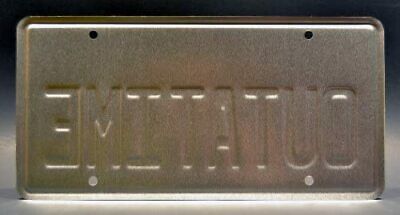 California License Plate Style - Back to the Future - Metal License Plates   Unbranded - фотография #9