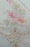 86 X 86 TABLECLOTH HAND EMBROIDERY  FLORAL ROSES GORGEOUS W/ 12 NAPKINS Unbranded - фотография #3