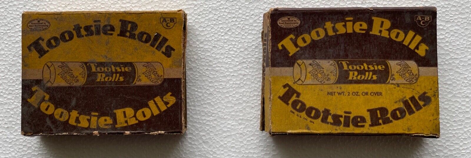 Two Late 1930’s Ultra Rare Movie Theater individual Tootsie Roll boxes TOOTSIE ROLLS - фотография #2
