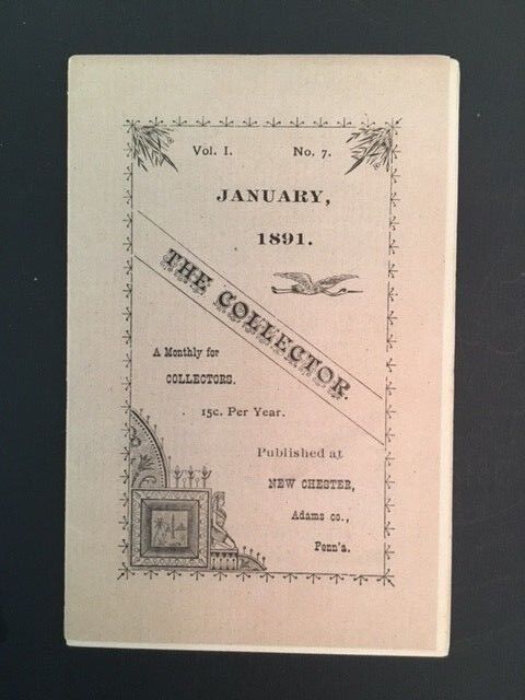 1890-91 US Postal "The Collector" Mini Booklets Vol.#1 No. 6,7&9 Lot of 3 Без бренда - фотография #3